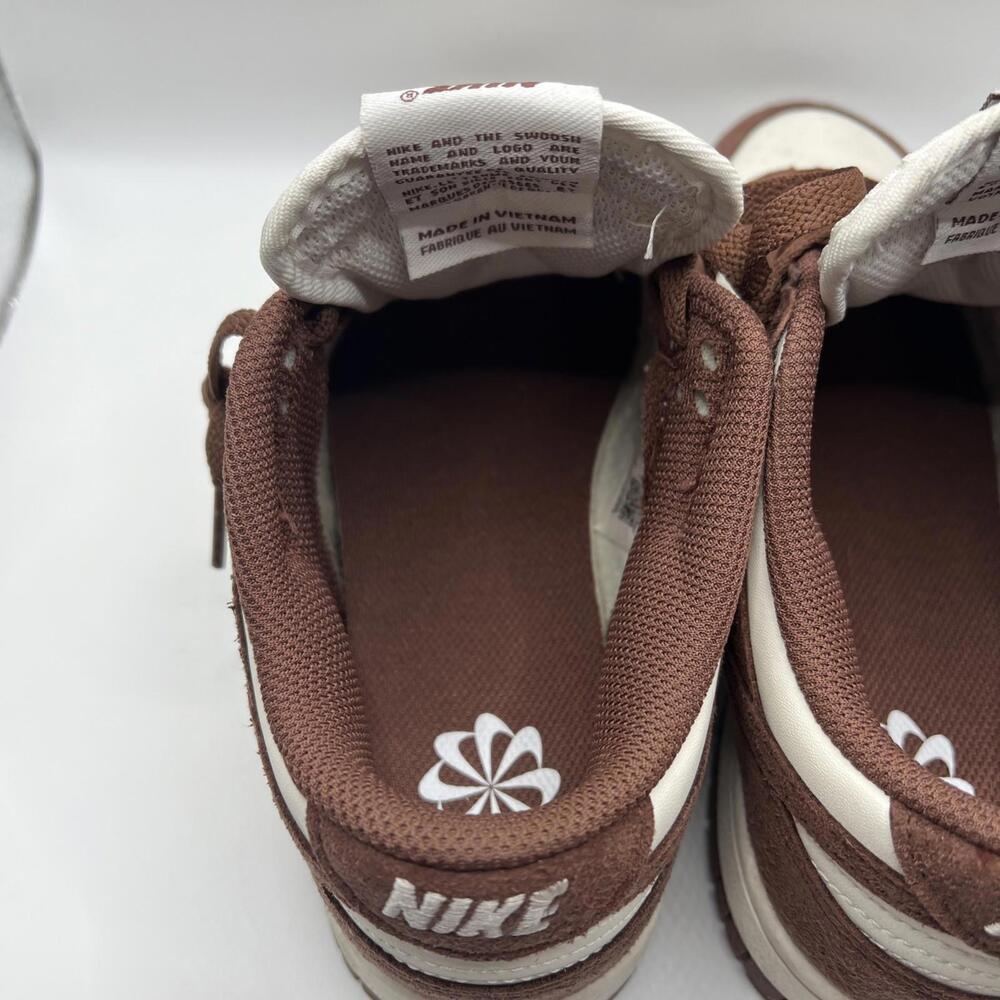 Nike Dunk Low Brown Women's Size 6 Casual Shoes Red Sepia HJ7673-001 - Picture 6 of 8